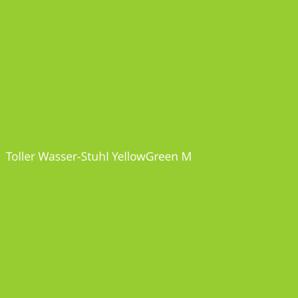 Toller Wasser-Stuhl YellowGreen M