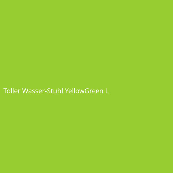 Toller Wasser-Stuhl YellowGreen L